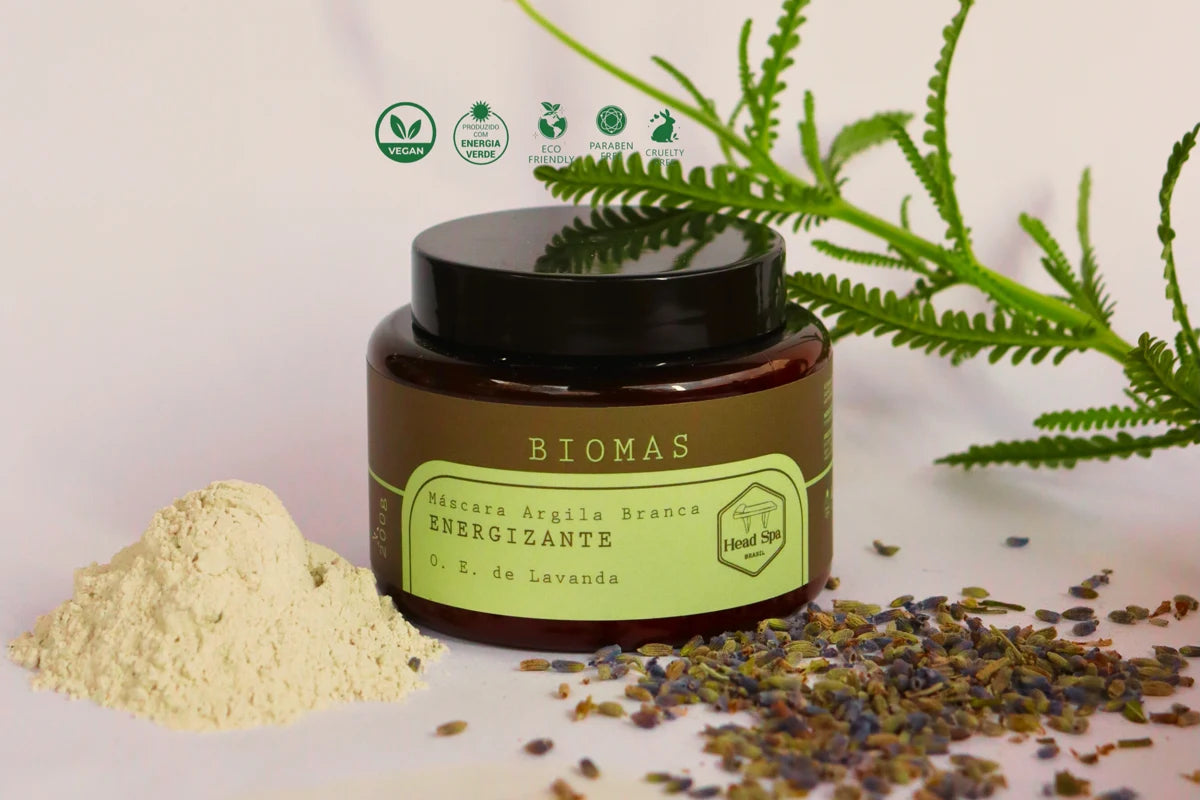 Máscara Energizante com Argila Branca — fotografia selecionada do produto
